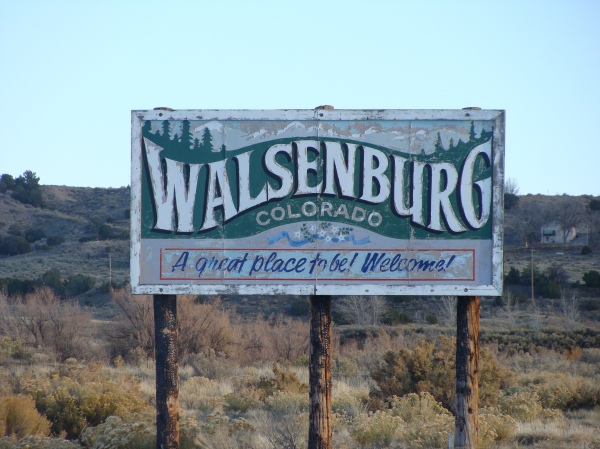 Walsenburg Sign Image One